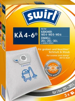 Swirl Stofzuigerzak Voor Alleszuiger Ka4-6 3 Stuks|Brico Outlet
