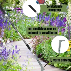 Brico Onkruidverdelgers-Synx Tools Voegenmes Telescopisch 76/117 Cm