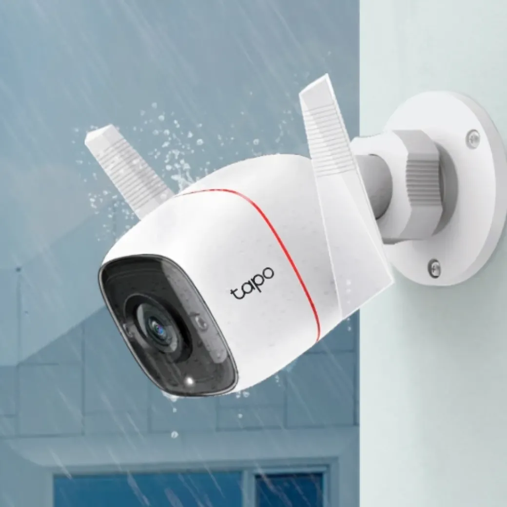 Brico Beveiligingscamera-Tapo Outdoor Beveiligingscamera Met Wifi En Ultra Hd (3Mp)