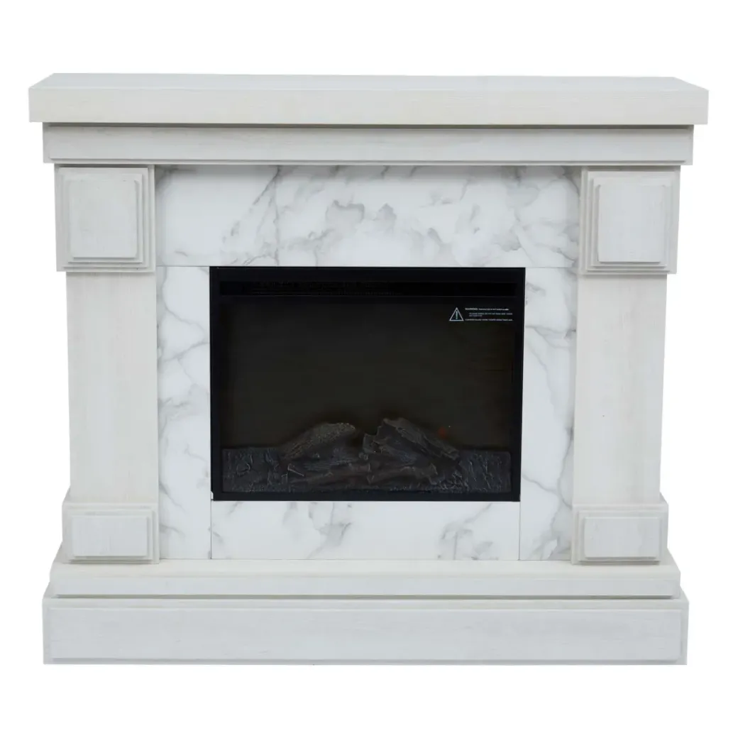 Brico Sfeerhaarden<Teamson Home Hestia 48" Elektrische Vrijstaande Open Haard