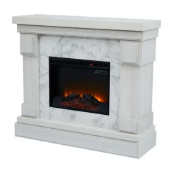 Brico Sfeerhaarden<Teamson Home Hestia 48" Elektrische Vrijstaande Open Haard