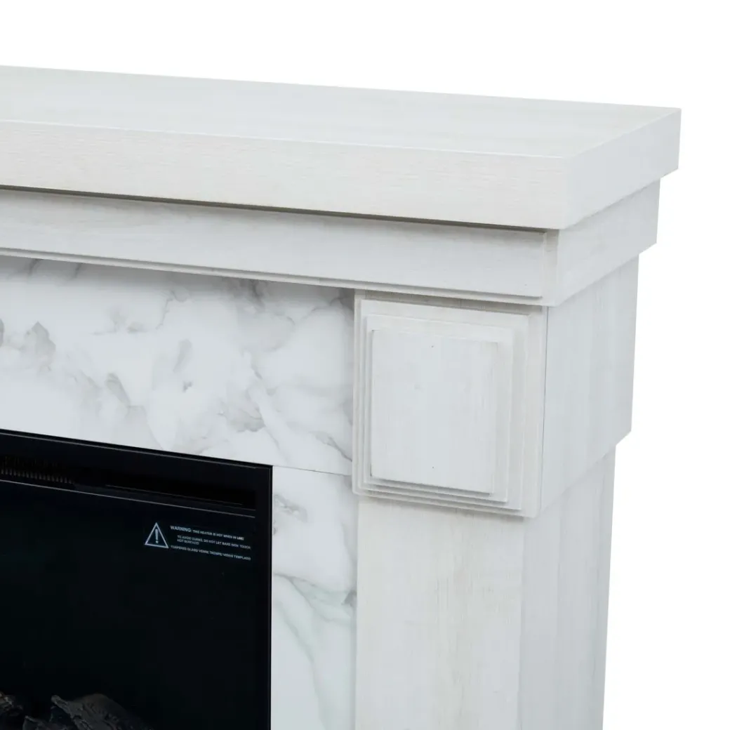 Brico Sfeerhaarden<Teamson Home Hestia 48" Elektrische Vrijstaande Open Haard