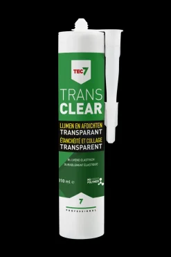 Brico Lijm- & Kitpistolen-Tec7 Trans Clear Patroon Lijm&Afdichtingskit 310Ml