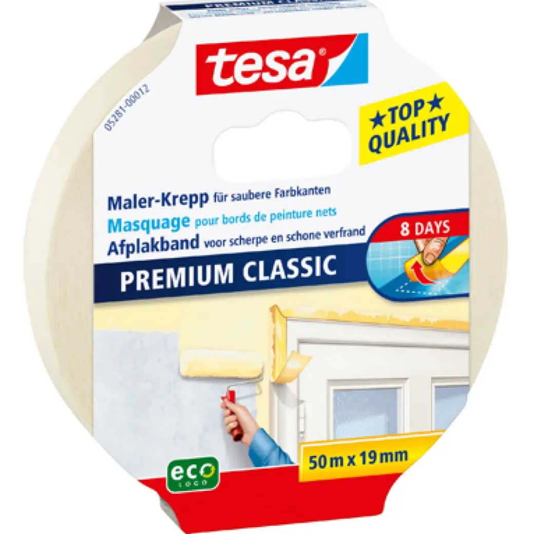 Brico Afplaktape-Tesa Afplaktape Rondingen 25Mm 25M