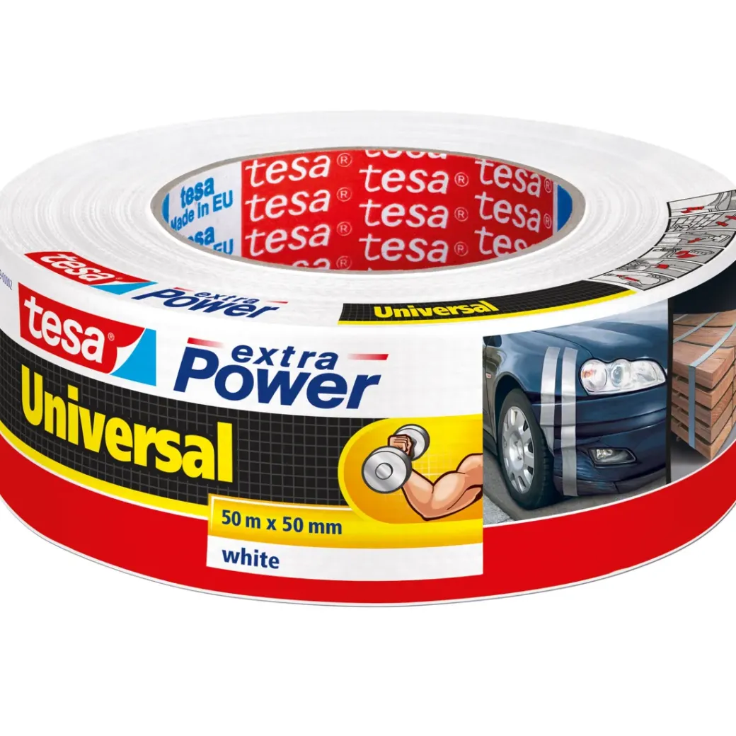 Brico Ducttape & Verpakkingstape-Tesa Extra Power Perfect Tape Wit 2.75Mx38Mm