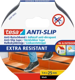 Brico Technische Tape-Tesa Kleefband "Slipvast" Zwart 5Mx25Mm