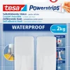 Brico Ophangsystemen-Tesa Powerstrips Zelfklevende Haak Ovaal Metaal 2Kg