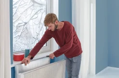 Tesa Radiatorfolie Thermo Cover - Kunststof - Rd Waarde 2,5M² K/W - 1Mm - 70X100Cm - 0,7M²|Brico New