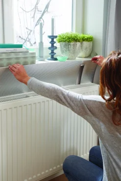 Tesa Radiatorfolie Thermo Cover - Kunststof - Rd Waarde 2,5M² K/W - 1Mm - 70X100Cm - 0,7M²|Brico New