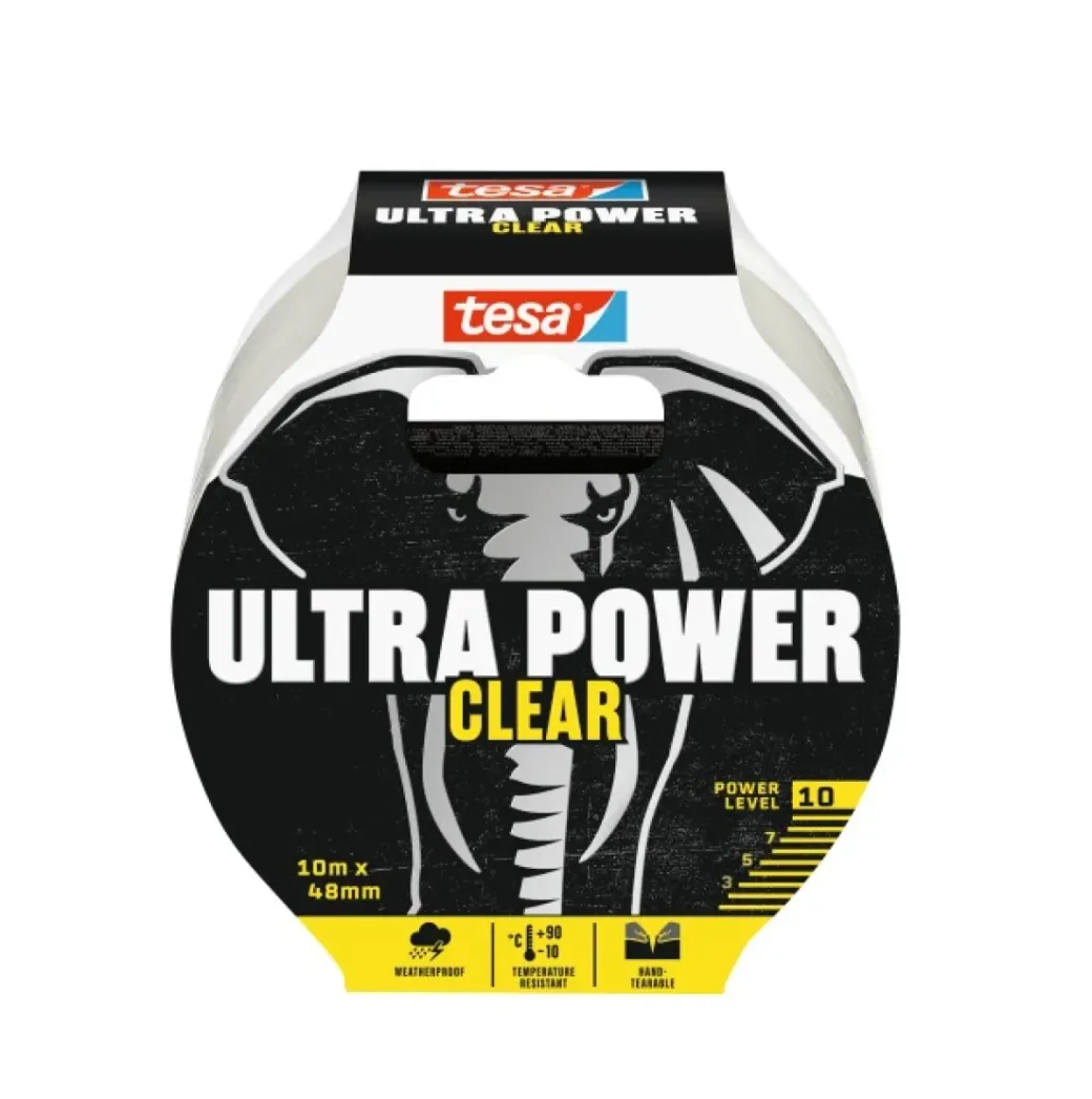 Brico Ducttape & Verpakkingstape-Tesa Reparatietape Ultra Power Clear 10Mx48Mm
