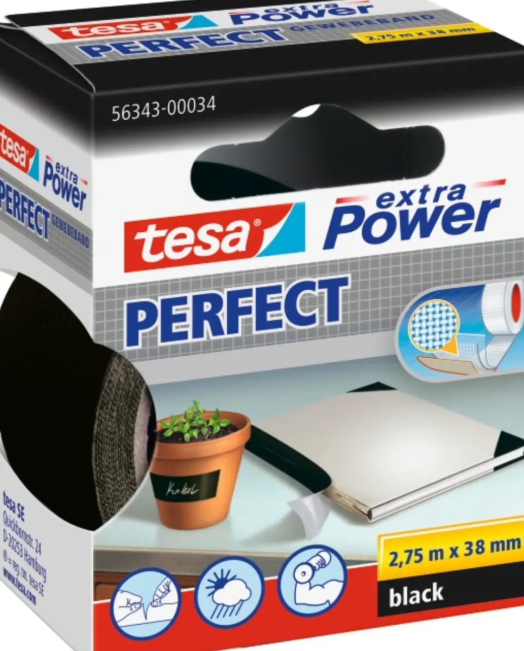 Brico Technische Tape-Tesa Tape Extra Power Perfect