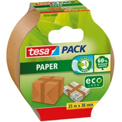 Brico Ducttape & Verpakkingstape-Tesa Verpakkingstape 'Pack Eco Papier' 25 M X 38 Mm