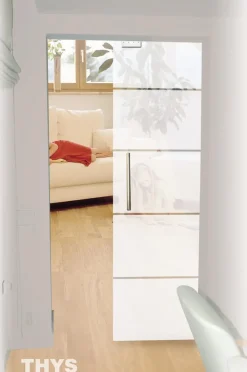 Brico Schuifdeuren-Thys Veiligheidsglas Schuifdeur 'Thytan Sliding' 1510 215X93Cm
