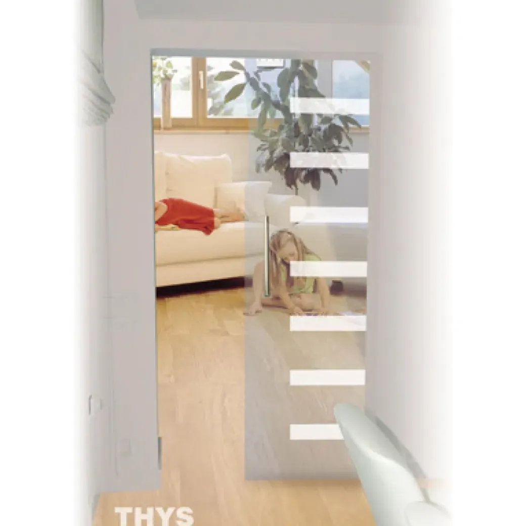 Brico Schuifdeuren-Thys Veiligheidsglas Schuifdeur 'Thytan Sliding' 1708 215X93Cm