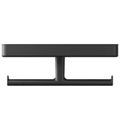 Tiger Carv Toiletrolhouder Met Planchet Zwart|Brico Sale