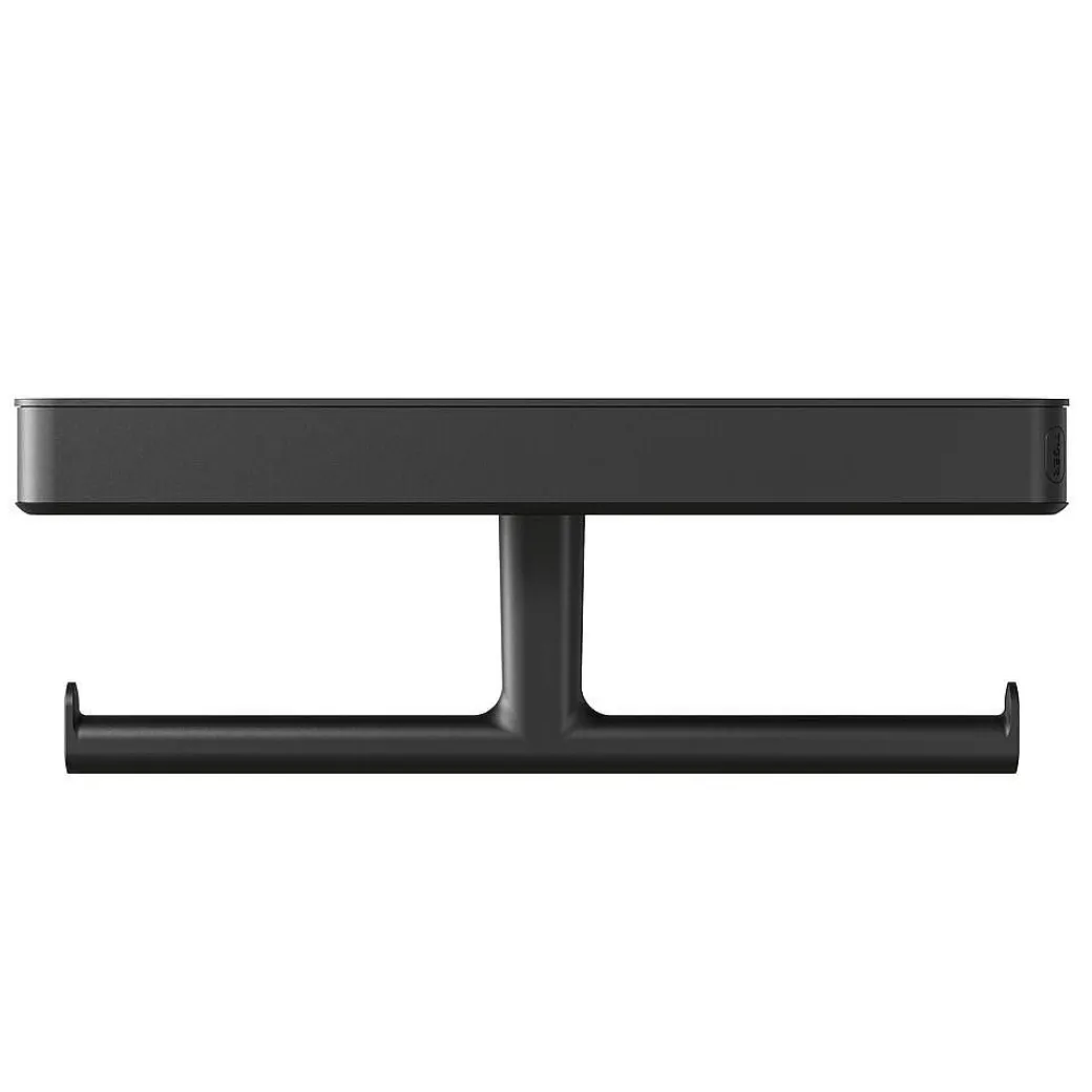 Tiger Carv Toiletrolhouder Met Planchet Zwart|Brico Sale