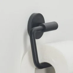 Tiger Toiletrolhouder Urban Zwart Mat|Brico Hot