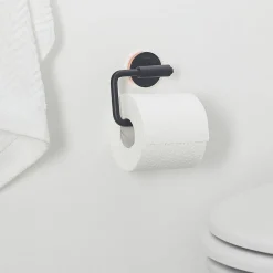 Tiger Toiletrolhouder Urban Zwart Mat|Brico Hot