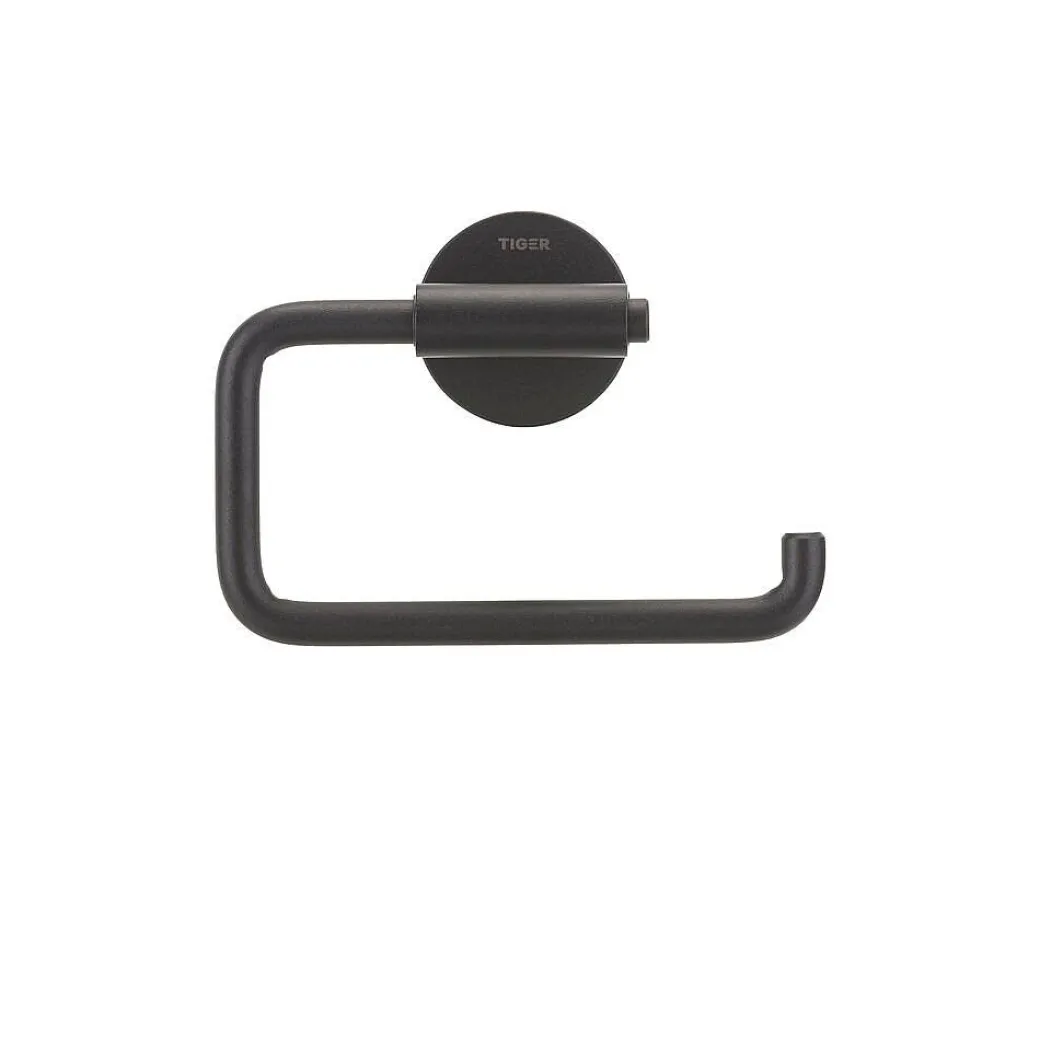 Tiger Toiletrolhouder Urban Zwart Mat|Brico Hot