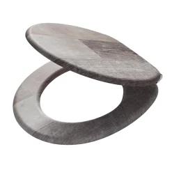 Tiger Toiletzitting Old Wood Comfort Feel Mdf Bruin|Brico Online