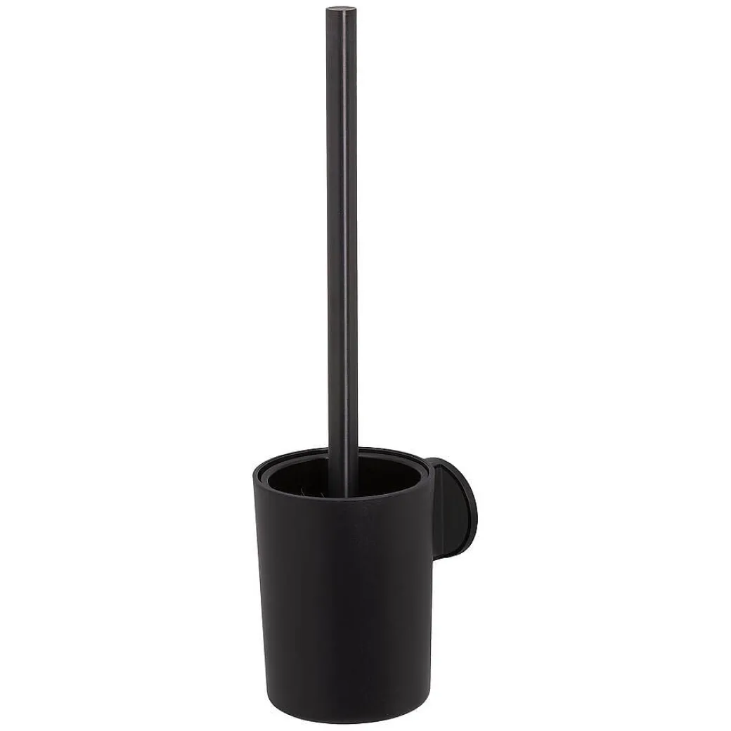 Tiger Tune Toiletborstel Met Houder Zwart Metaal Geborsteld / Zwart|Brico Best