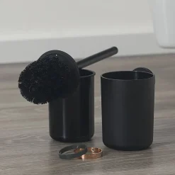 Tiger Urban Toiletborstel Met Houder Zwart|Brico Hot