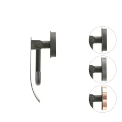 Tiger Urban Toiletrolhouder Met Klep Zwart|Brico Online