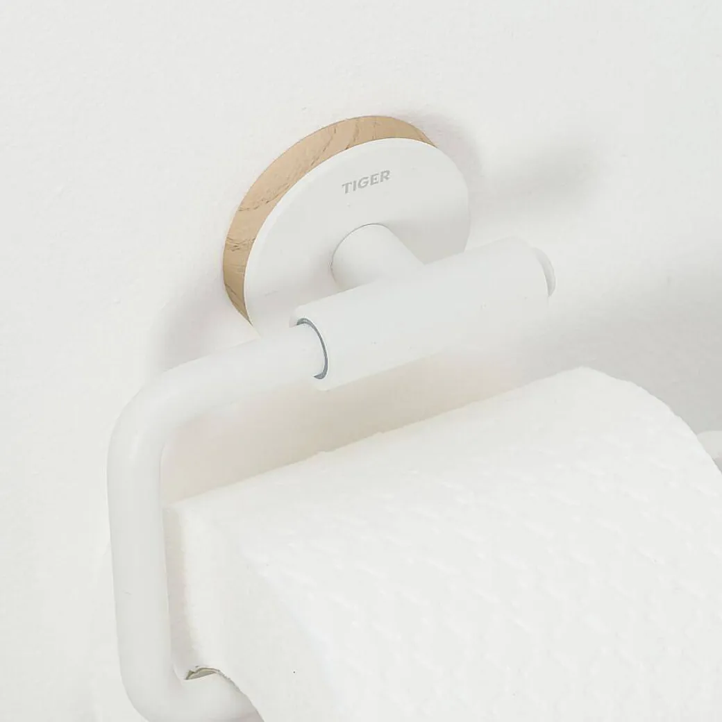Tiger Urban Toiletrolhouder Zonder Klep Wit|Brico Online