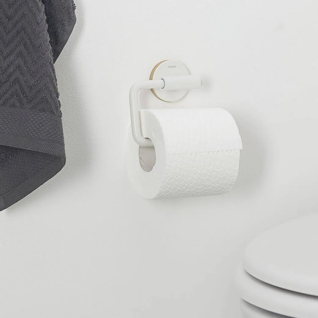 Tiger Urban Toiletrolhouder Zonder Klep Wit|Brico Online