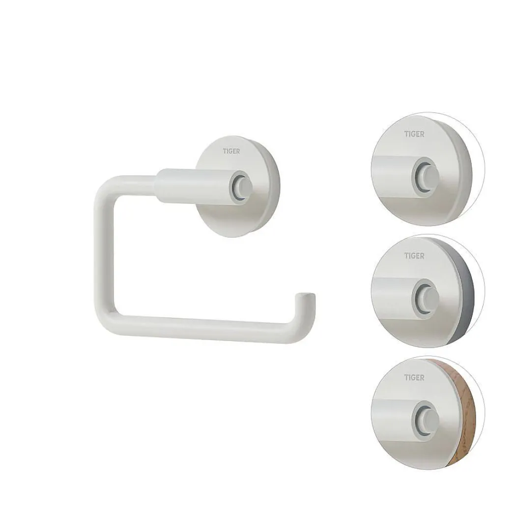 Tiger Urban Toiletrolhouder Zonder Klep Wit|Brico Online