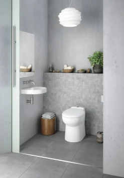 Toilet Met Vermaler Watersan 550 Wit|Brico Hot