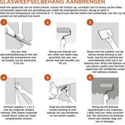 Brico Glasvezelbehang-Top Depot Glasweefselbehang Ruit 50M 100Gram