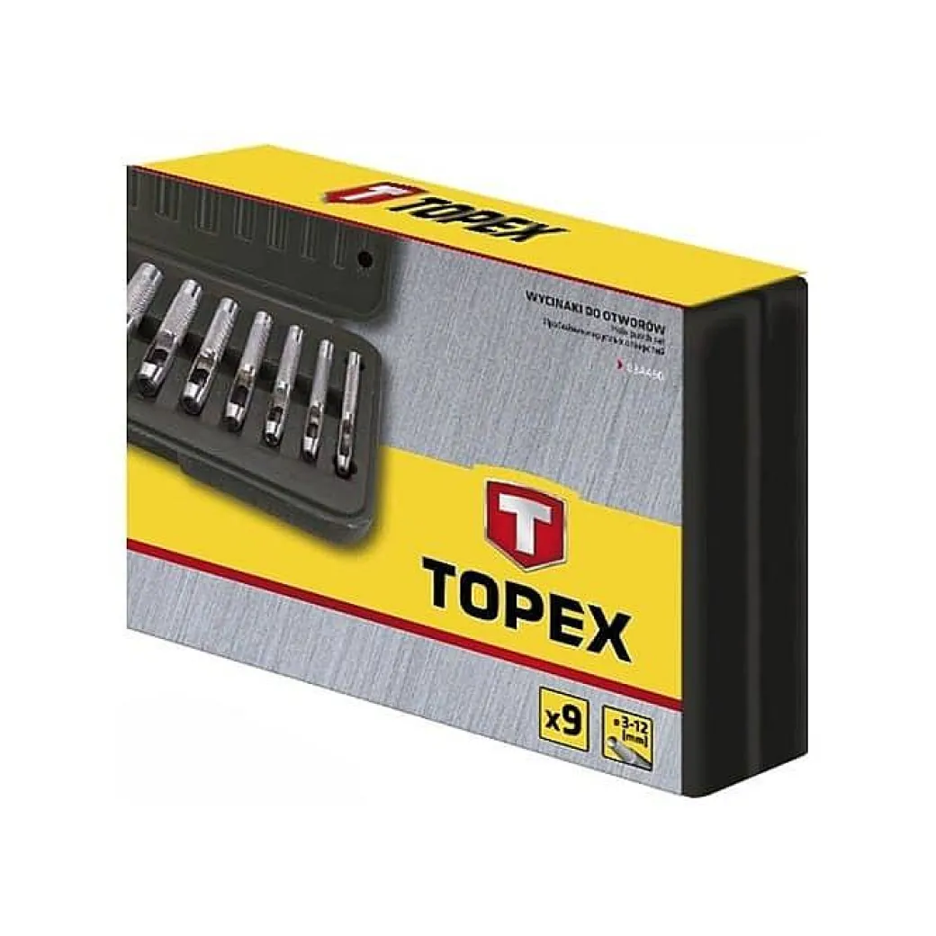 Topex Hollepijpset 3-12Mm (9-Delig)|Brico