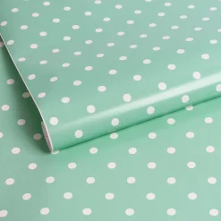 Transform Zelfklevende Decoratiefolie Dotty Mint 45X200Cm|Brico New