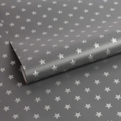 Transform Zelfklevende Decoratiefolie Stars Grijs 45X200Cm|Brico Hot