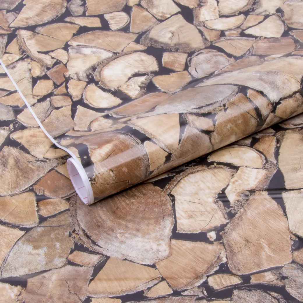 Transform Zelfklevende Decoratiefolie Tree Trunk 45X200Cm|Brico New