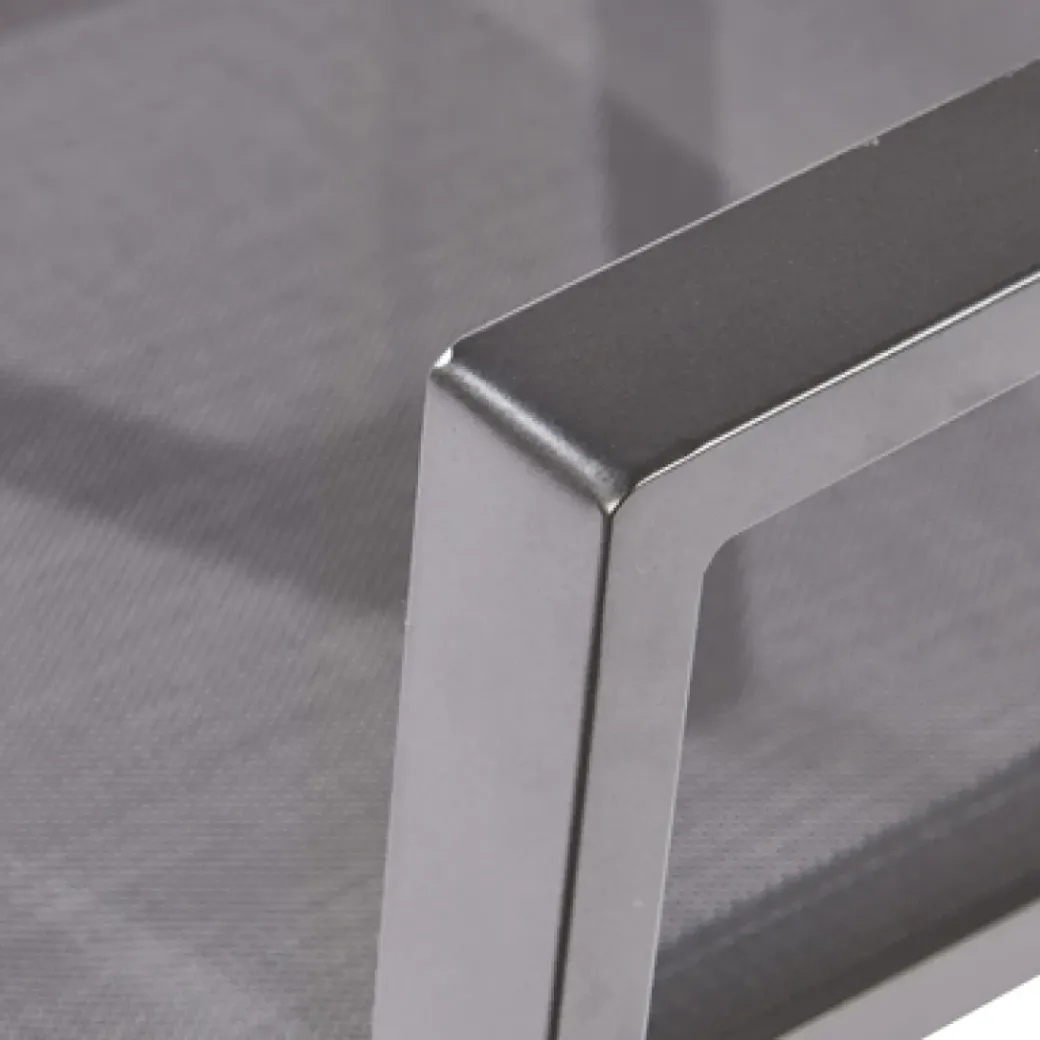 Brico Tuinstoelen-Trapani Tuinstoel Aluminium/Textiel 55X58X85Cm