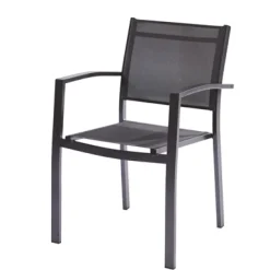 Brico Tuinstoelen-Trapani Tuinstoel Aluminium/Textiel 55X58X85Cm