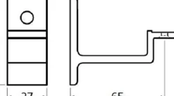 Brico Trapleuningen-Trapleuning Mat Zwart O45Mm 100Cm