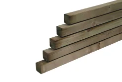 Tuinpaal Vierkant Geimpregneerd 6,8X6,8X240Cm|Brico Sale