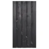 Brico Tuindeuren-Tuinpoort Zwart Dennenhout 90X180Cm