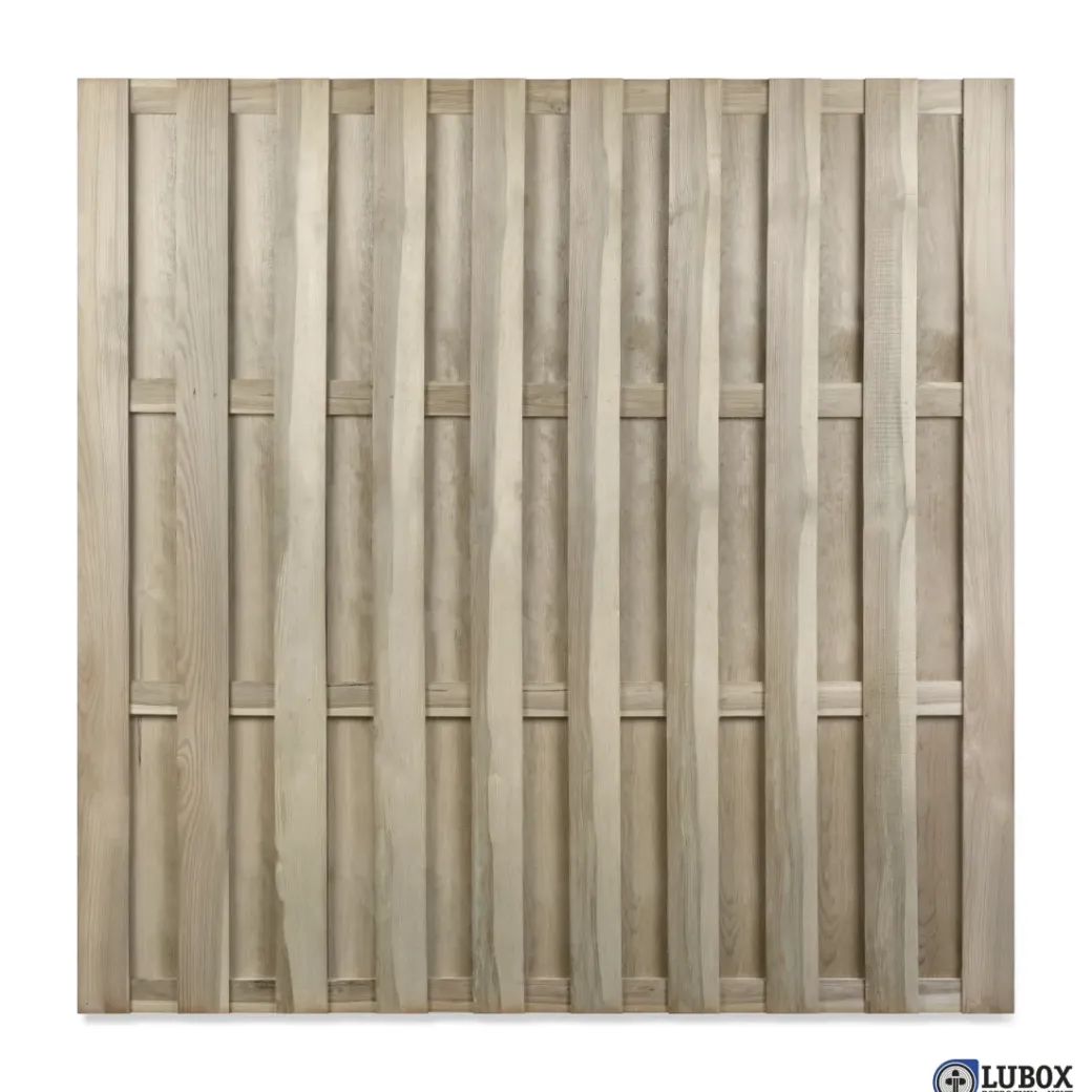 Brico Tuinschermen En Poorten-Tuinscherm Multi Grenen Recht 180X180Cm