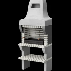 Brico Betonnen Barbecue-Tuozi Stenen Barbecue Bailen Plus 86,5X58X220Cm
