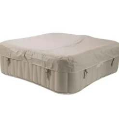 Brico Spa En Jacuzzi-Ubbink Opblaasbare Spa Infinite Spa Elite 2Prs 1800W Beige/Wit 198X198X65Cm