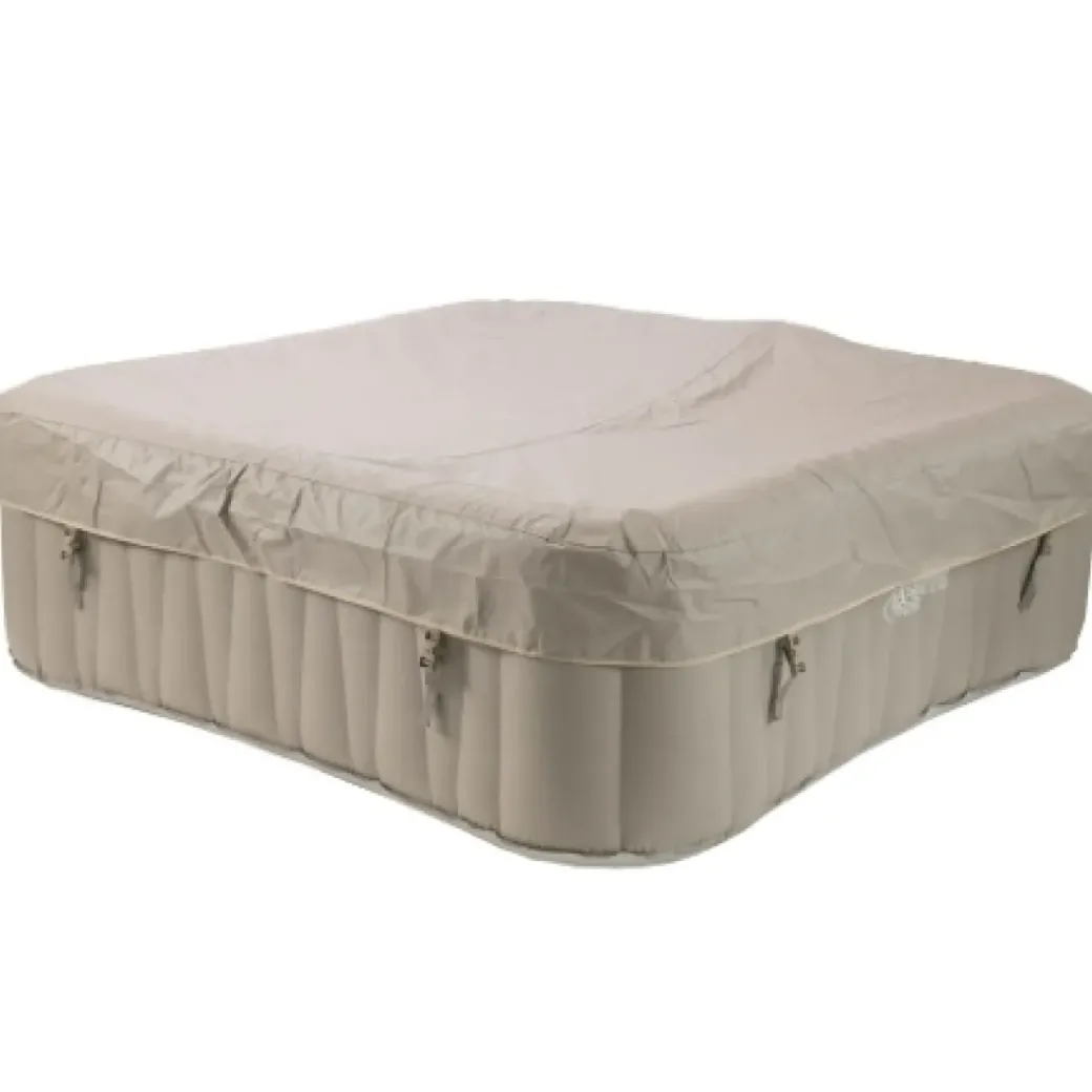 Brico Spa En Jacuzzi-Ubbink Opblaasbare Spa Infinite Spa Elite 2Prs 1800W Beige/Wit 198X198X65Cm