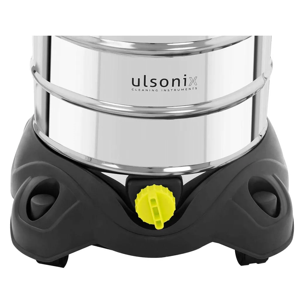 Ulsonix Nat Droog Stofzuiger - 1400 Watt - 30 L Floorclean 30D|Brico Outlet