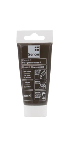 Brico Decoratieve Verf-Ultra Geconcentreerde Kleurstof Voor Verf Sencys Chocolat 50Ml
