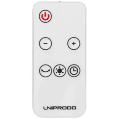 Brico Keramische Kachels & Blaasverwarming<Uniprodo Elektrische Ventilatorkachel - 1200/2000 W - Draaibaar - Wit Uni_Heater_11