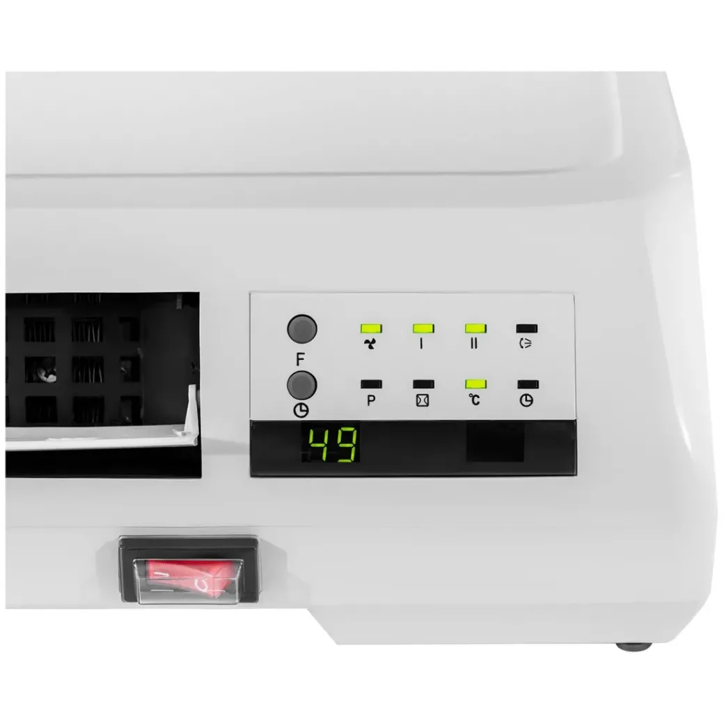 Brico Keramische Kachels & Blaasverwarming<Uniprodo Keramische Wandverwarming - 10 - 49 °C - 1000/2000 W - Afstandsbediening Uni_Heater_09