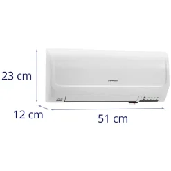 Brico Keramische Kachels & Blaasverwarming<Uniprodo Keramische Wandverwarming - 10 - 49 °C - 1000/2000 W - Afstandsbediening Uni_Heater_09